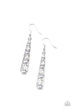 Paparazzi Drawn Out Drama - Silver Earrings - Glitzygals5dollarbling Paparazzi Boutique 