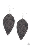Paparazzi Groovy Grove Black Earrings - Glitzygals5dollarbling Paparazzi Boutique 