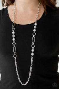 Cache Me Out Silver ~ Paparazzi Necklace - Glitzygals5dollarbling Paparazzi Boutique 