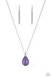 Paparazzi On The Home FRONTIER - Purple Teardrop Stone - Necklace and matching Earrings - Glitzygals5dollarbling Paparazzi Boutique 