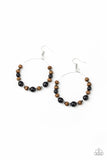 Paparazzi Forestry Fashion - Black Earrings - Glitzygals5dollarbling Paparazzi Boutique 