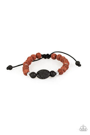Paparazzi Makes Perfect SENSEI Black and Brown Lava Beads - Glitzygals5dollarbling Paparazzi Boutique 