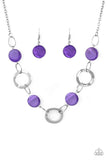 Paparazzi Bermuda Bliss Purple Necklace - Glitzygals5dollarbling Paparazzi Boutique 