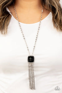 Seaside Season Black ~ Paparazzi Necklace - Glitzygals5dollarbling Paparazzi Boutique 