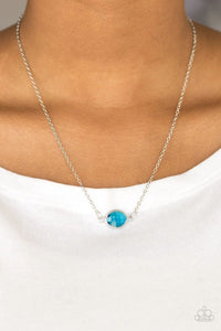 Paparazzi Necklace ~ Fashionably Fantabulous - Blue - Glitzygals5dollarbling Paparazzi Boutique 