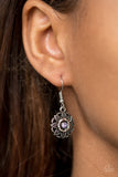 Perennial Party Purple Earrings - Glitzygals5dollarbling Paparazzi Boutique 