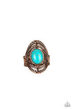 Paparazzi Royal Roamer Copper Ring - Glitzygals5dollarbling Paparazzi Boutique 