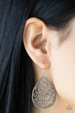 Paparazzi Earring ~ Tour de Garden - Silver - Glitzygals5dollarbling Paparazzi Boutique 