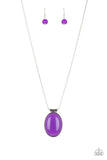 Rising Stardom - purple - Paparazzi necklace - Glitzygals5dollarbling Paparazzi Boutique 