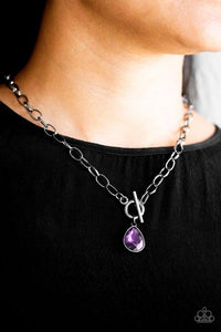 Paparazzi Necklace ~ So Sorority - Purple - Glitzygals5dollarbling Paparazzi Boutique 