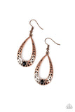 PAPARAZZI COLORFULLY CHARISMATIC COPPER EARRINGS - Glitzygals5dollarbling Paparazzi Boutique 