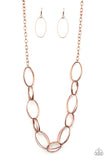 Paparazzi Ring Bling - Copper - Necklace & Earrings - Glitzygals5dollarbling Paparazzi Boutique 