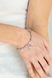 Paparazzi Bracelet ~ Sweet Sixteen - Purple - Glitzygals5dollarbling Paparazzi Boutique 