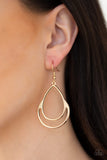 Paparazzi Simple Glisten Gold Earrings - Glitzygals5dollarbling Paparazzi Boutique 