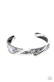 Craveable Curves Silver ~ Paparazzi Bracelet - Glitzygals5dollarbling Paparazzi Boutique 