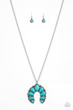 Paparazzi Stone Monument - Blue - Turquoise Stone - Necklace & Earrings - Glitzygals5dollarbling Paparazzi Boutique 