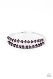 Paparazzi Prismatic Posh - Purple Cuff Bracelet - Glitzygals5dollarbling Paparazzi Boutique 
