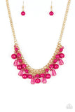 Paparazzi Necklace ~ Tour de Trendsetter - Pink - Glitzygals5dollarbling Paparazzi Boutique 