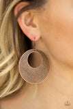 Paparazzi Dotted Delicacy - Copper Earrings - Glitzygals5dollarbling Paparazzi Boutique 