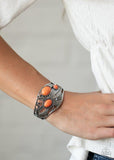 Paparazzi Bracelet ~ Mojave Moods - Orange - Glitzygals5dollarbling Paparazzi Boutique 