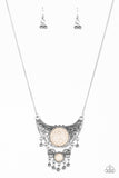 Paparazzi Summit Style White Necklace - Glitzygals5dollarbling Paparazzi Boutique 