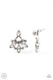 Paparazzi Crystal Constellations Silver Earrings - Glitzygals5dollarbling Paparazzi Boutique 