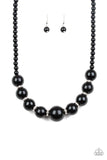 Paparazzi SoHo Socialite - Black Necklace - Glitzygals5dollarbling Paparazzi Boutique 
