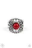 Paparazzi On an Adventure-red Ring Fashion Fix Exclusive - Glitzygals5dollarbling Paparazzi Boutique 