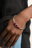 Royal Demands Red ~ Paparazzi Bracelet - Glitzygals5dollarbling Paparazzi Boutique 