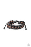 Paparazzi WEAVE It At That - Black - and Brown Cording - Bracelet - Glitzygals5dollarbling Paparazzi Boutique 