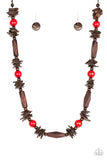 Paparazzi Necklace ~ Cozumel Coast Red - Glitzygals5dollarbling Paparazzi Boutique 